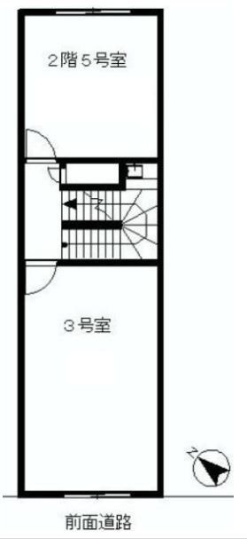 【間取】　2階3号室：12.25坪・40.50�u