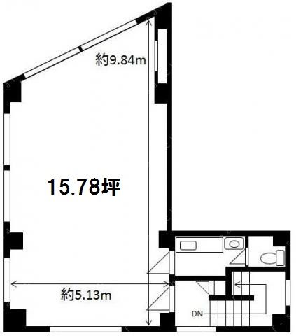 【間取】　2階：15.78坪・52.16�u
