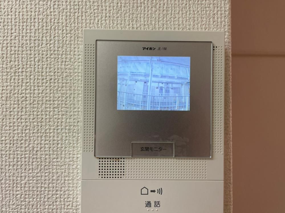 【セキュリティ】　TVモニター付インターホン