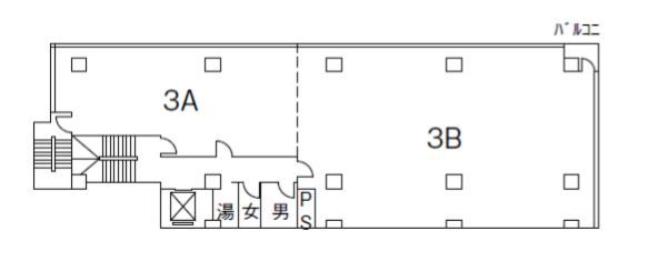 【間取】　3階B：46.40坪・153.39�u
