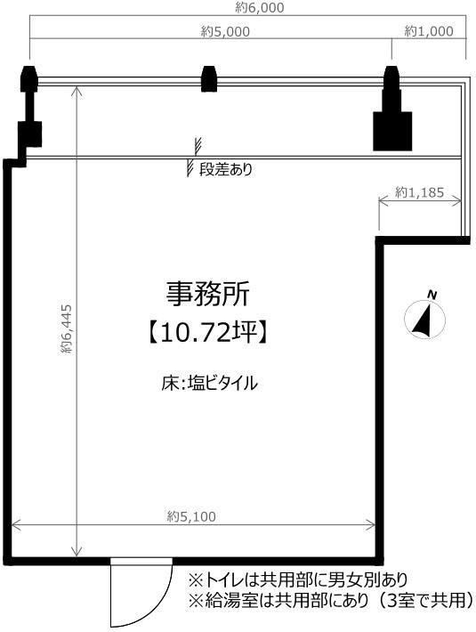 【間取】　2階221-2号室：10.72坪・35.36?