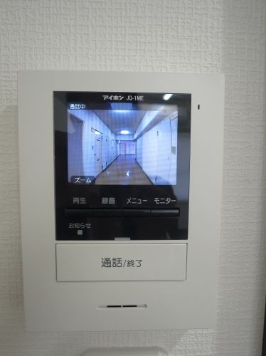 【セキュリティ】　TVモニター付インターホン