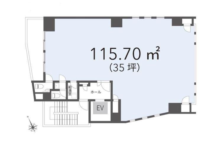【間取】　6階：35.00坪・115.70�u