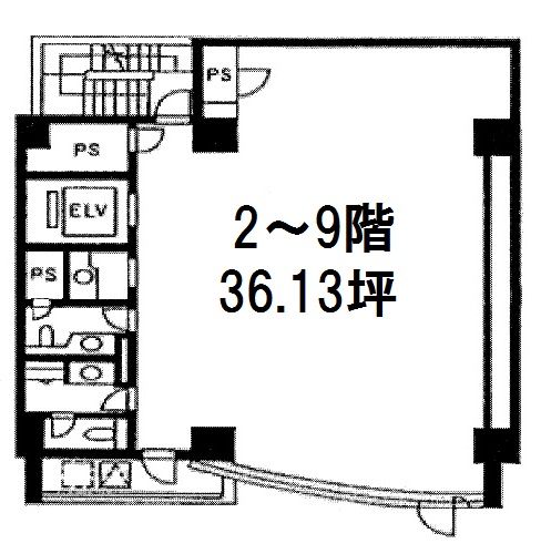 【間取】　4階：36.13坪・119.43�u
