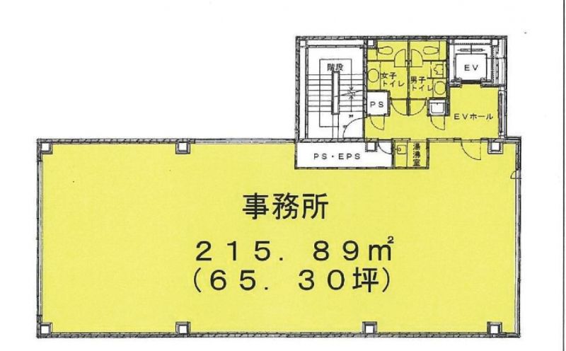 【間取】　4階：65.30坪・215.89�u