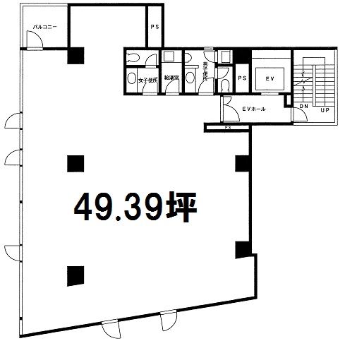 【間取】　3階：49.39坪・163.26�u